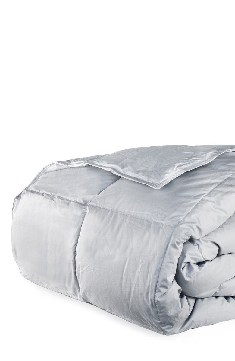 MELANGE HOME Full/Queen Cloud Down Alternative Comforter Cotton Shell 233 Thread Count, Alternate, color, 