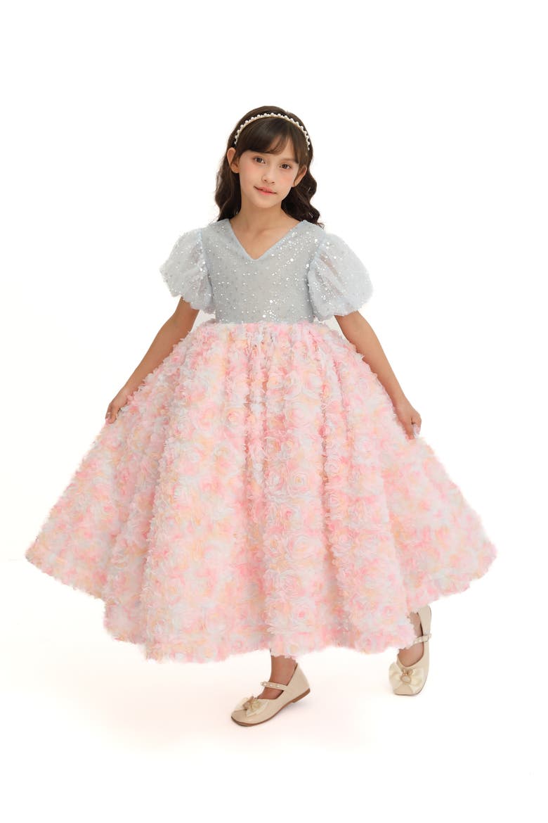 Latona Dress, Alternate, color, Blue