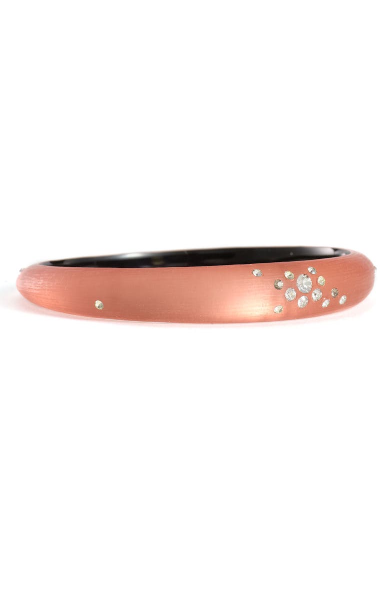 Alexis Bittar 'Satin Dust' Skinny Tapered Bangle, Main, color,
