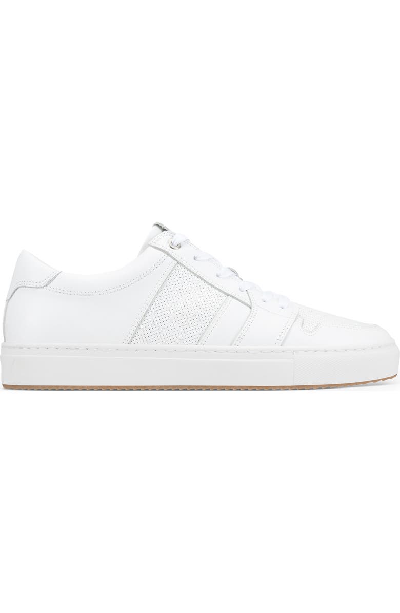 GREATS Court Sneaker, Alternate, color, White Leather