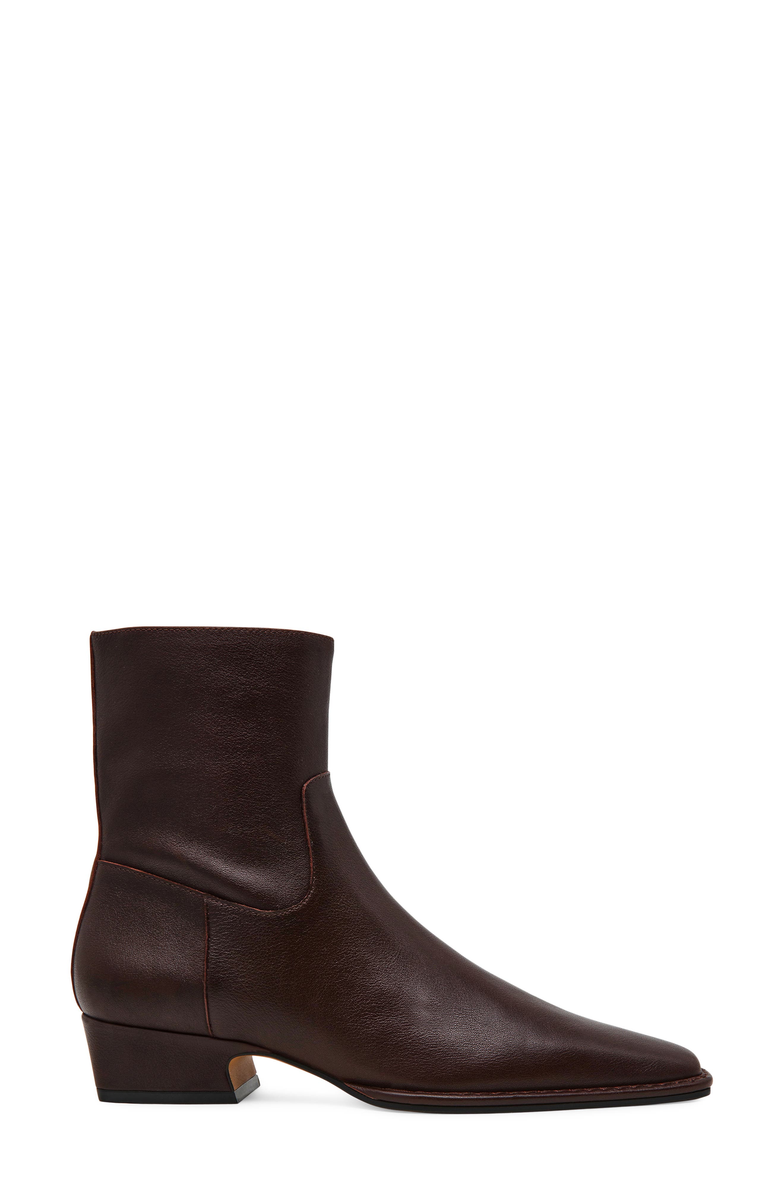 Define Block Heel Bootie, Alternate, color, BURGUNDY LEATHER