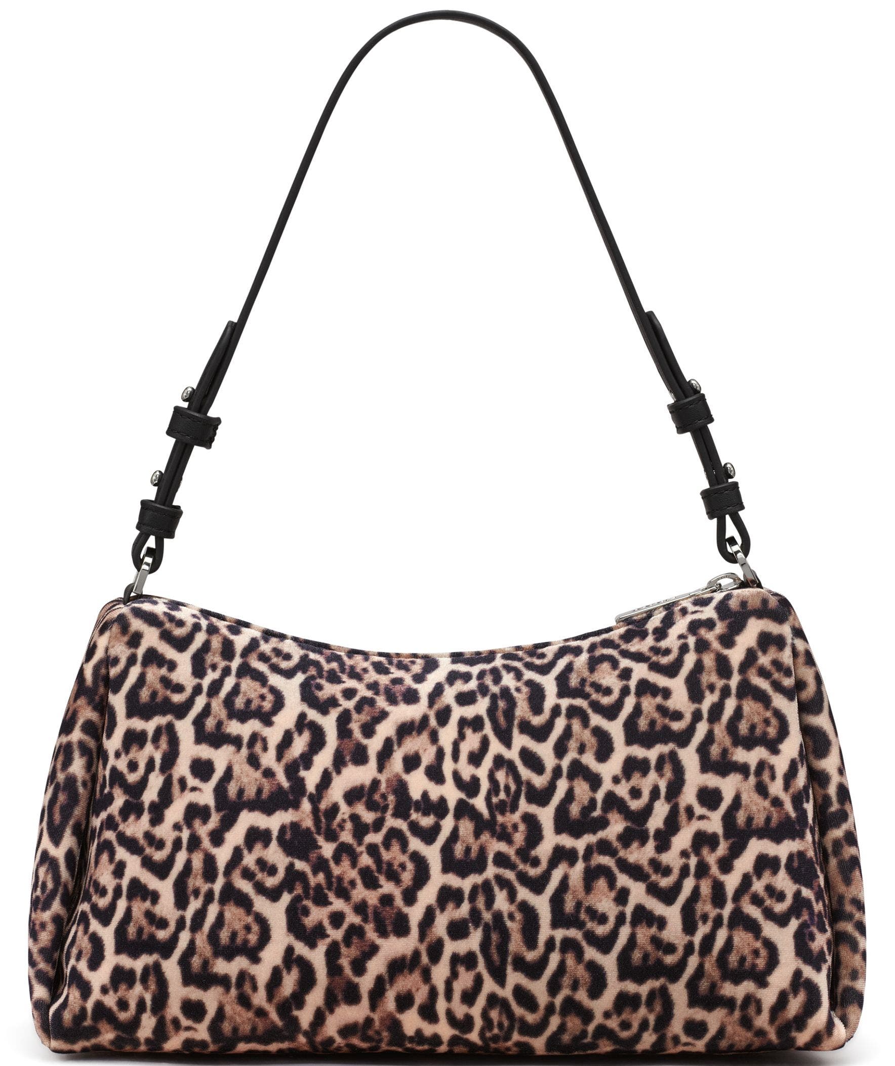 DKNY Remy Leopard Top-Zip Shoulder Bag, Alternate, color, 