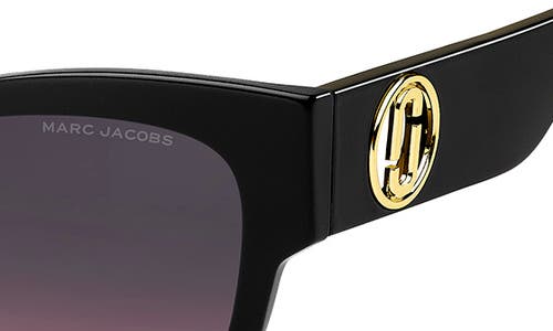Marc Jacobs Cut-out Logo Acetate Cat-eye Sunglasses