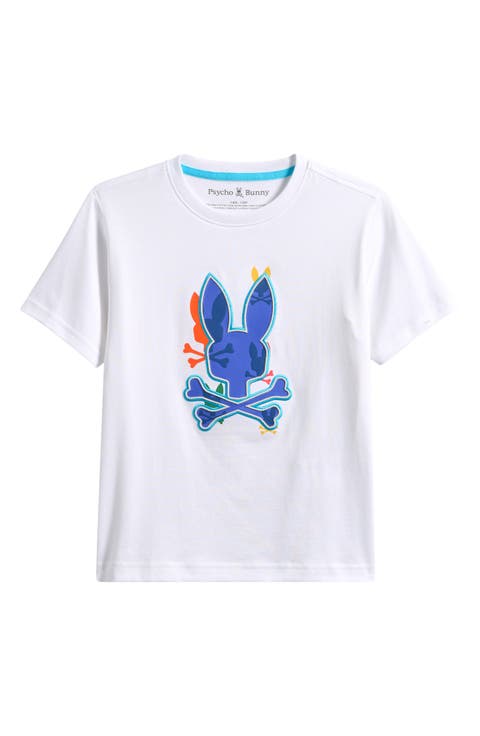 Kids' Tanner Bunny Embroidered Pima Cotton Graphic T-Shirt (Big Kid)