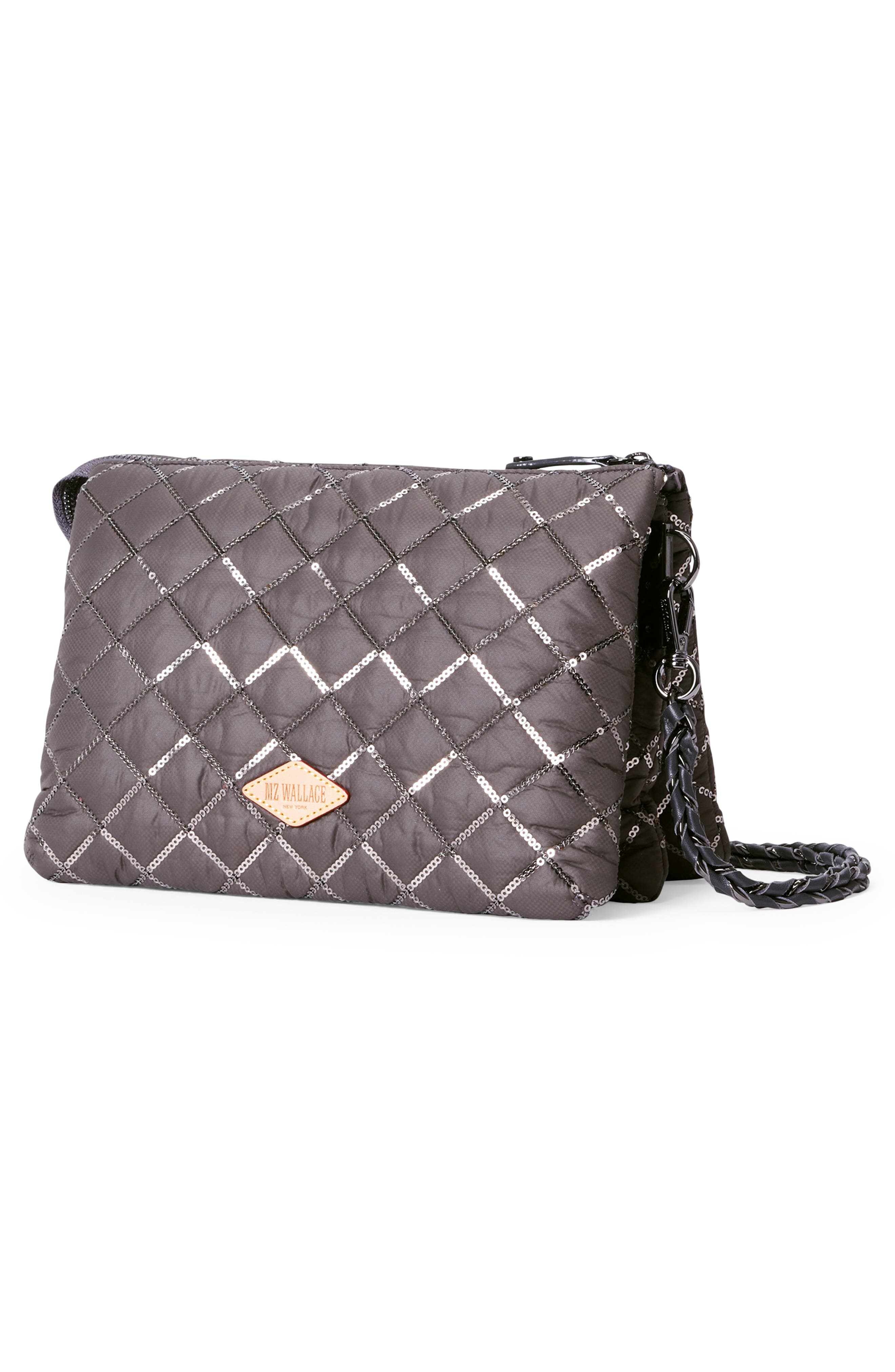 MZ Wallace Large Crosby Pippa Quilted Shoulder Bag, Alternate, color, 