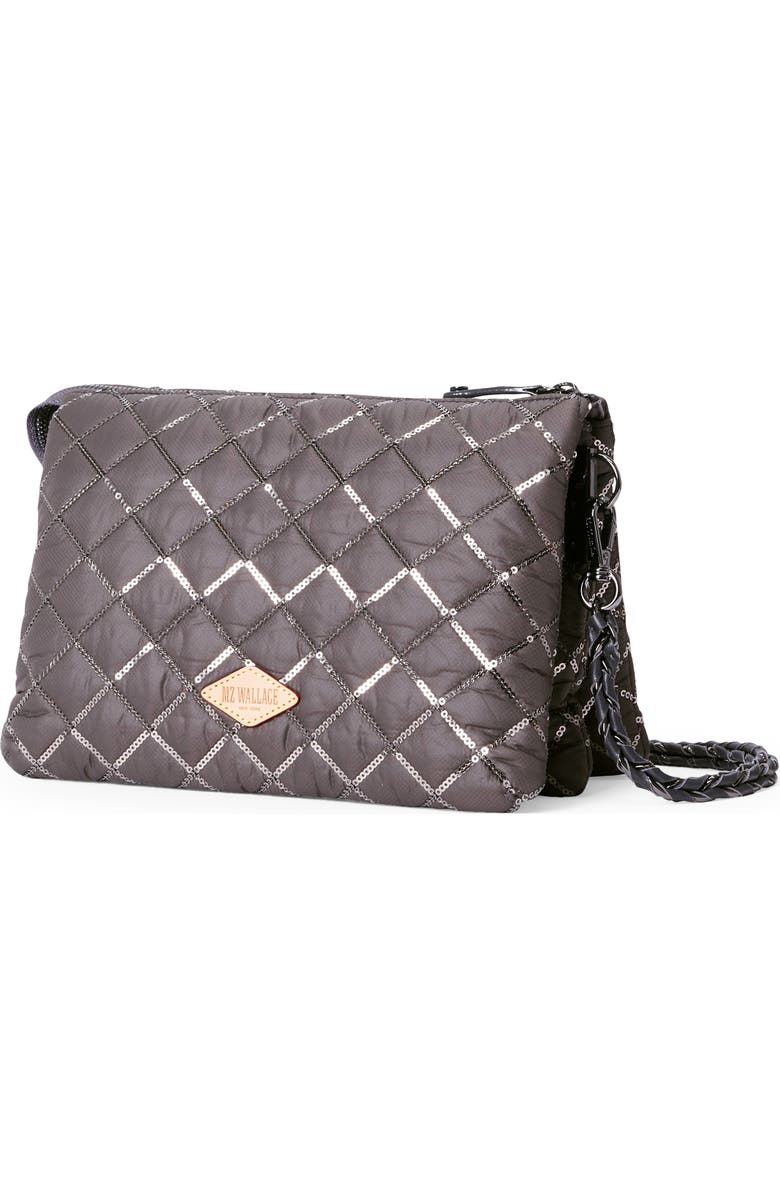 MZ Wallace Large Crosby Pippa Quilted Shoulder Bag, Alternate, color,