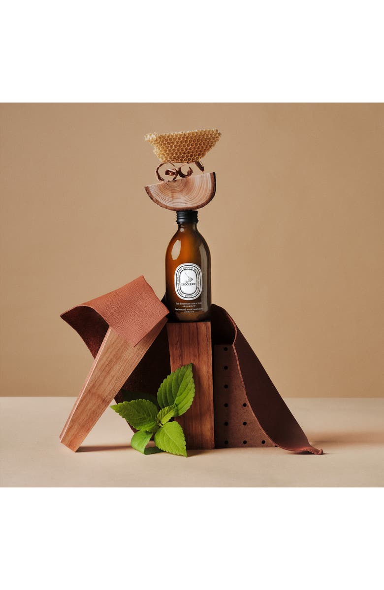 Diptyque La Droguerie Scented Leather & Wood Care Lotion, Alternate, color, 