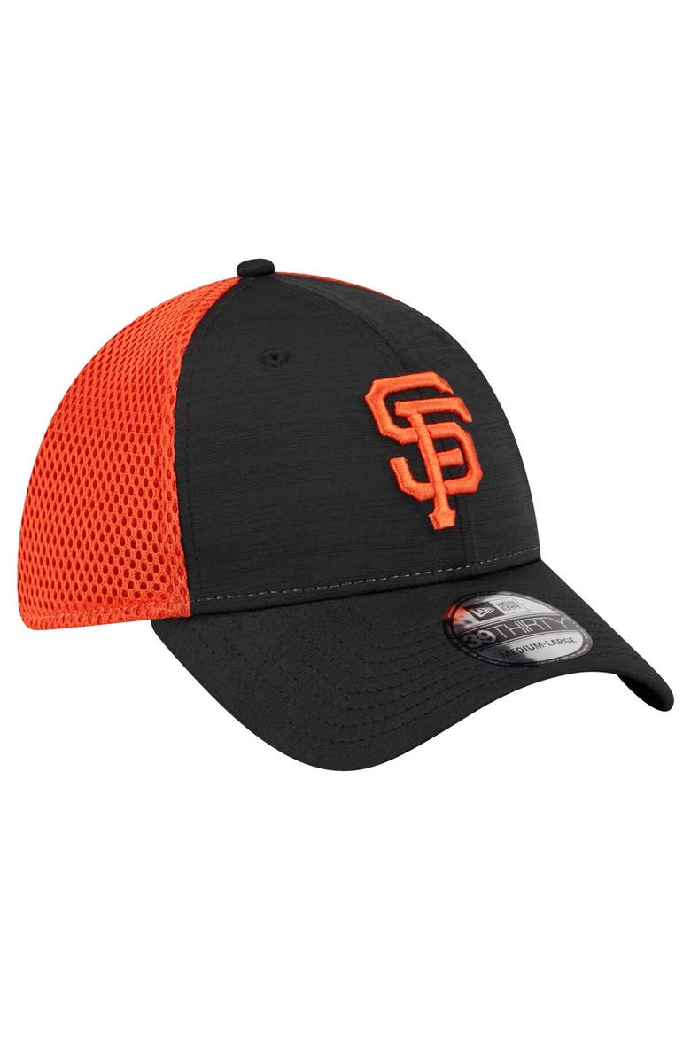 Men's New Era Black San Francisco Giants Neo 39THIRTY Flex Hat, Alternate, color, Black