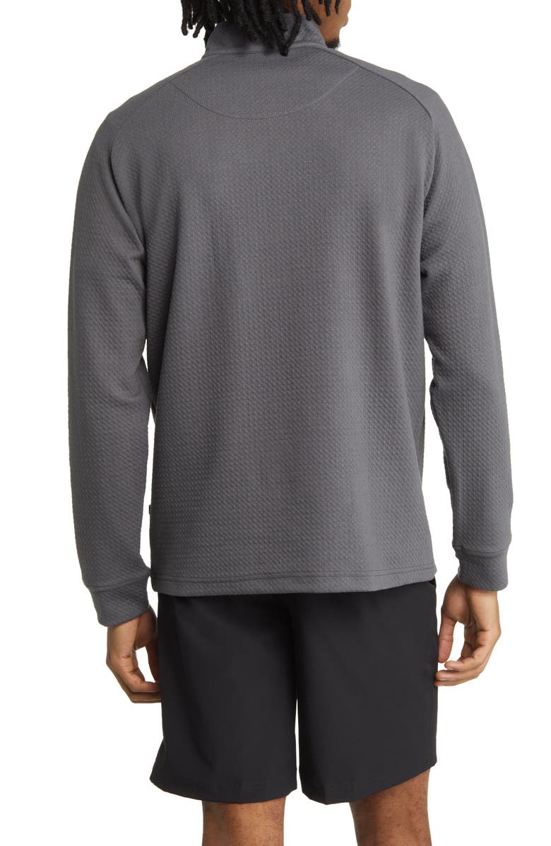 Swannies Scott Textured Quarter Zip Golf Pullover, Alternate, color, 