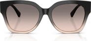 Ralph Lauren 55mm Ricky Oversize Gradient Butterfly Sunglasses
