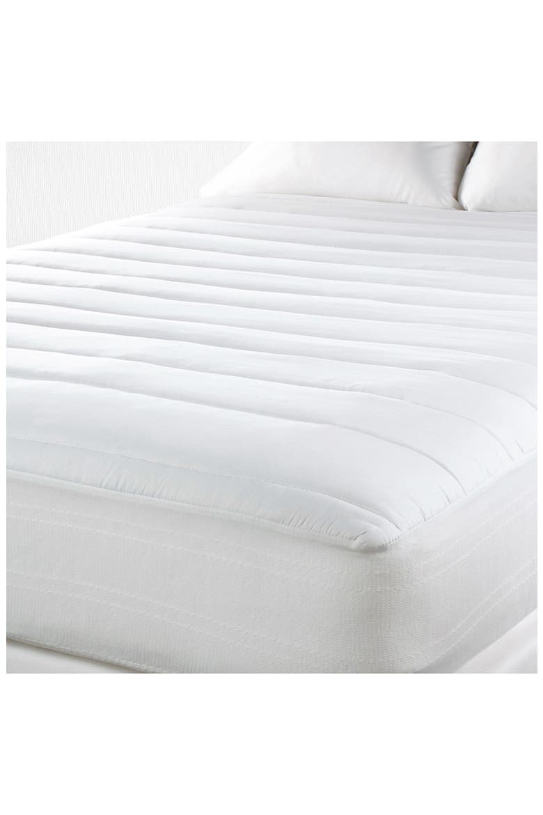 ClimaSMART™ Cool Down Mattress Pad, Main, color, WHITE