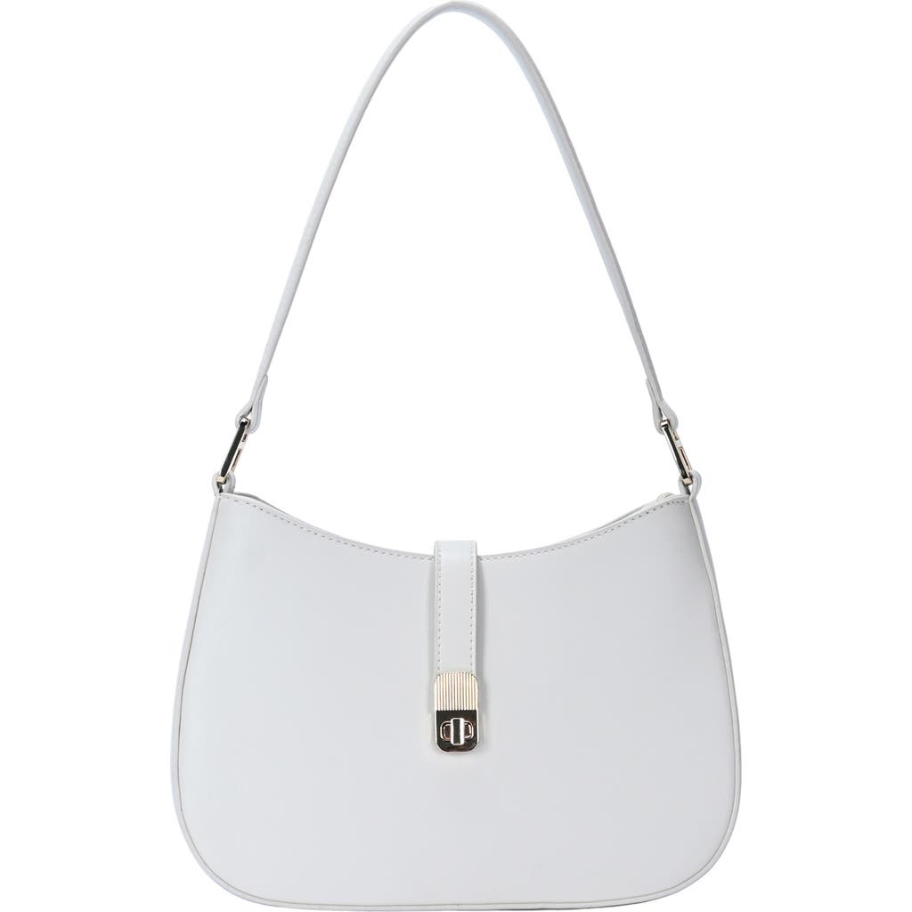 Mms Design Studio Buckle Tab Shoulder Strap In Cream
