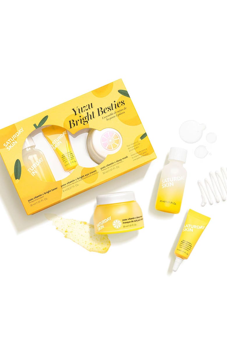 Saturday Skin Yuzu Bright Besties 3-Piece Set $42 Value, Alternate, color,