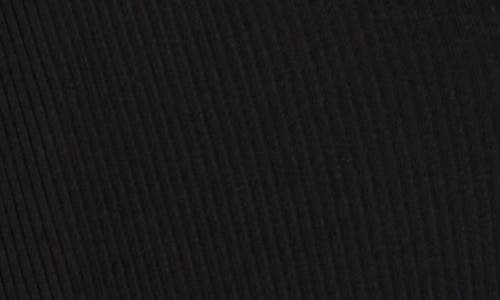Derek Lam 10 Crosby Adrian Rib Top In Black