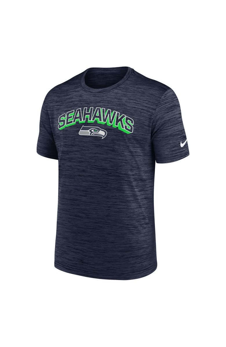 Nike Men's Nike College Navy Seattle Seahawks Velocity Performance T-Shirt, Alternate, color, College Navy