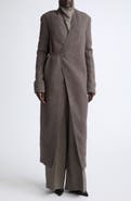 Rick Owens Lab Leather Coat