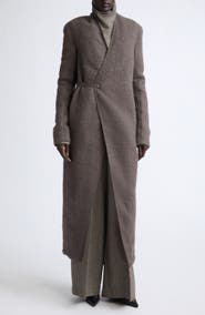 Rick Owens Lab Leather Coat