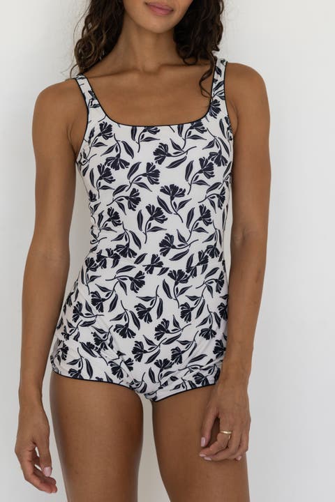 Lotus One Piece Swimsuit