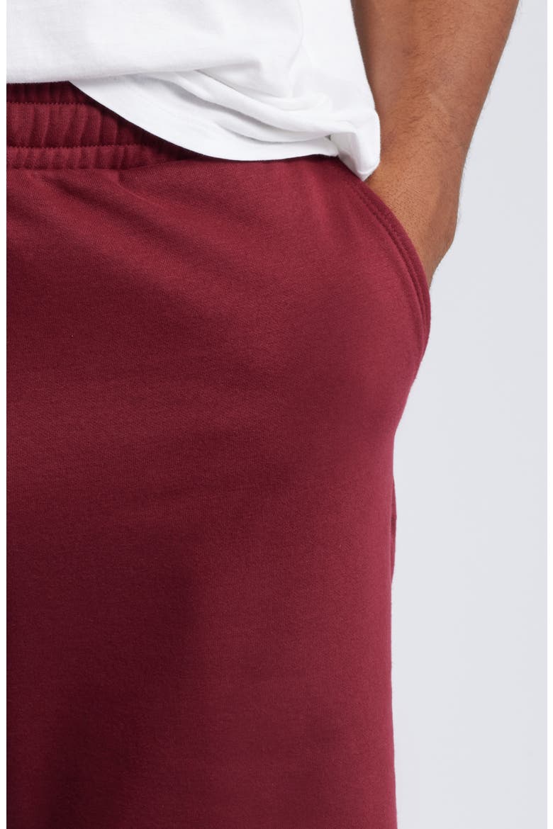 Fresh Cut Sweat Shorts, Alternate, color, CALIFORNIA MERLOT