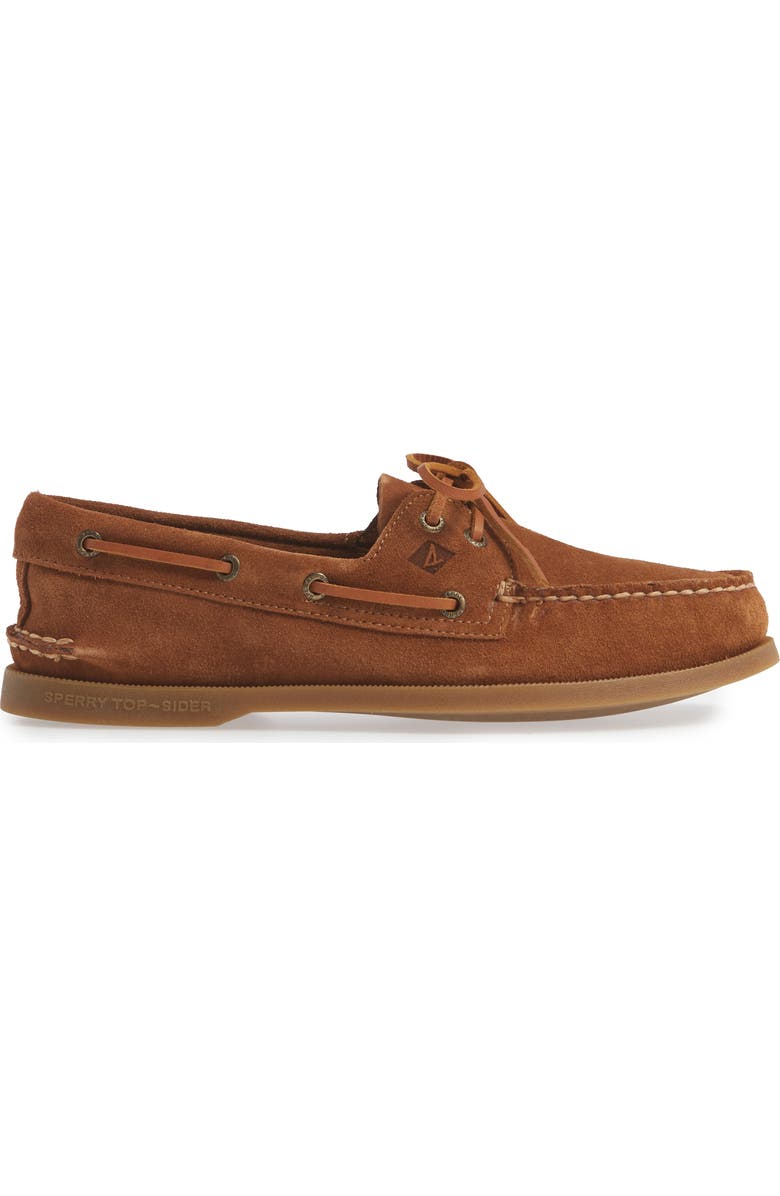 Sperry Original Suede Boat Shoe, Alternate, color,
