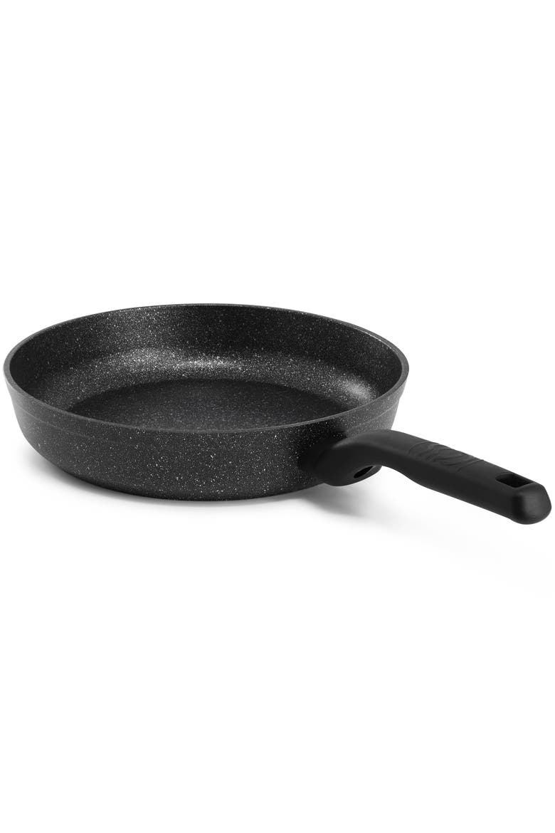 Ornella Nonstick 9.5 Inch Aluminum Frying Pan, Alternate, color, Black