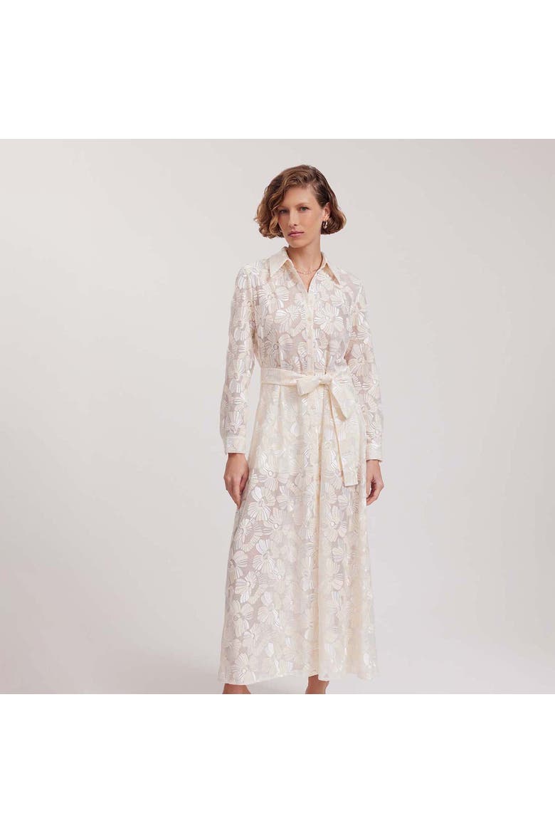 Adelie Dress, Alternate, color, Moon White