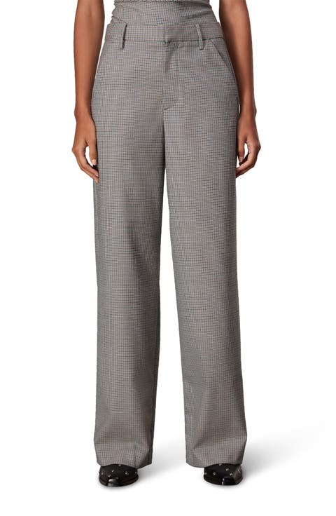 Andi High Waist Ankle Wide Leg Pants