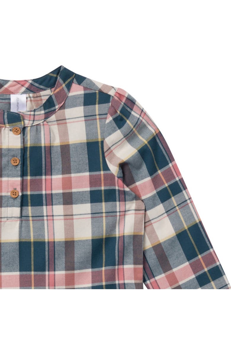 Plaid Collared Dress, Alternate, color, Orion Blue Plaid