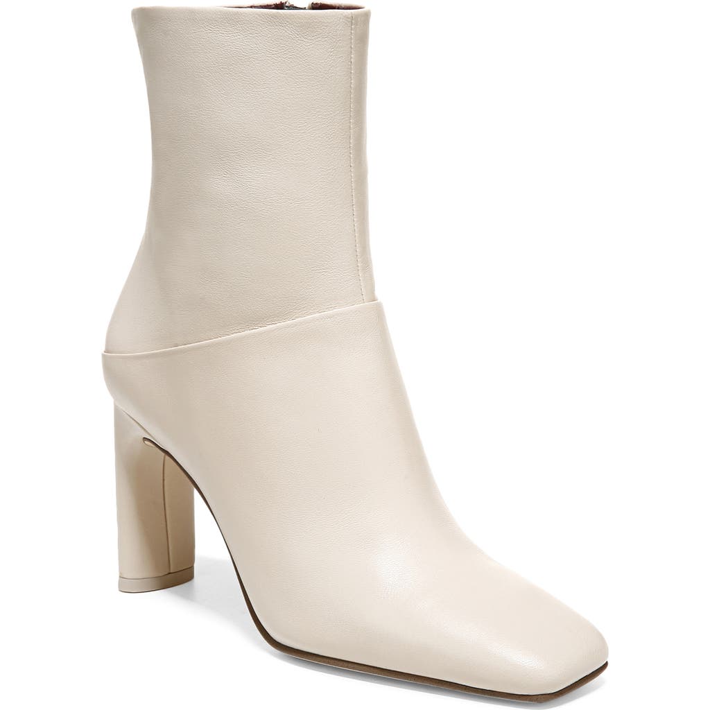 Sarto By Franco Sarto Flexa Comfort Leather Bootie In Brown