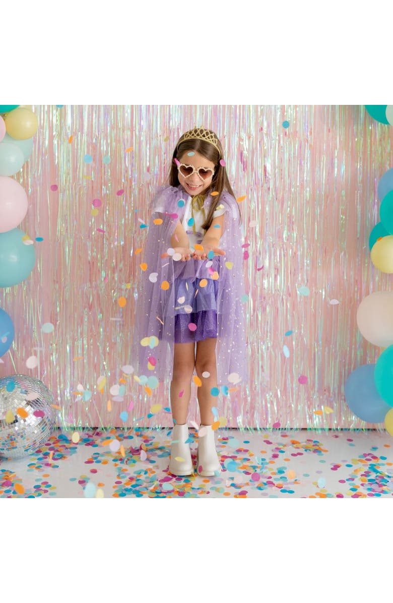 Sweet Wink Lavender Star Cape, Alternate, color, Lavender