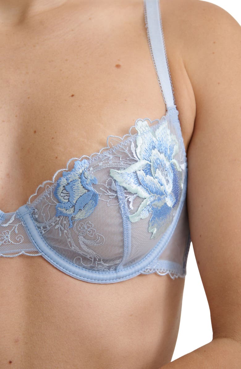 Kat The Label Belle Underwire Bra, Alternate, color, Ice