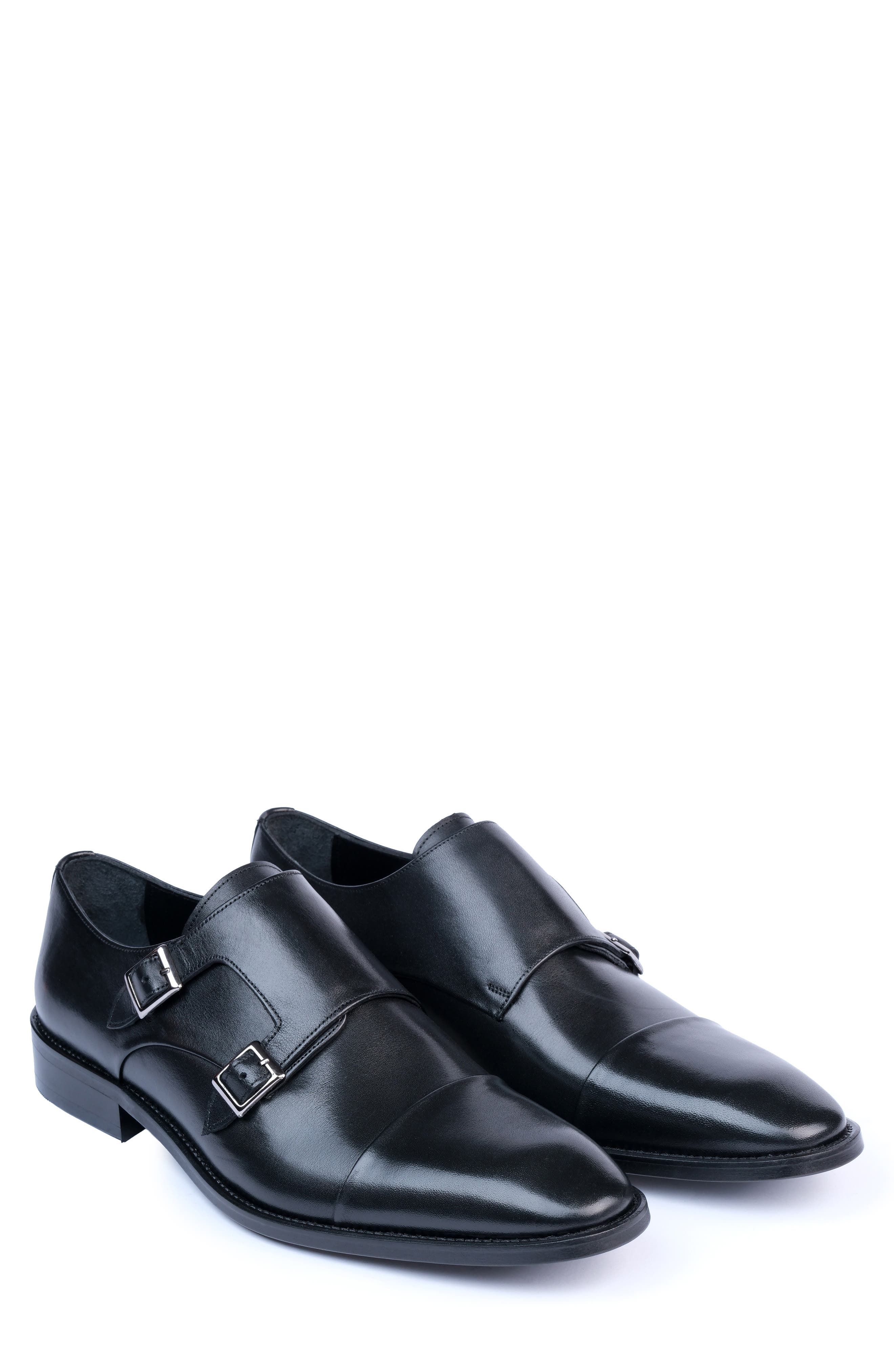 VELLAPAIS Zante Double Monk Strap Loafer, Alternate, color, 
