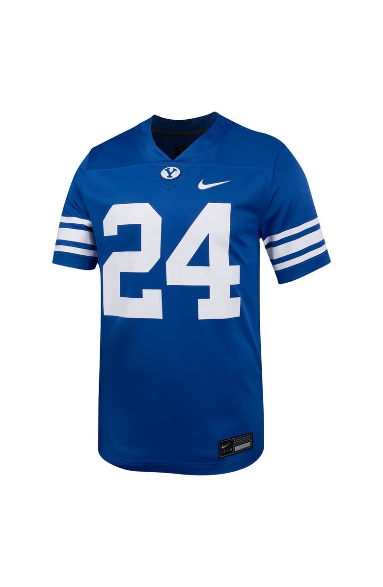 Nike Men's Nike #24 Royal BYU Cougars Untouchable Football Jersey, Alternate, color, 