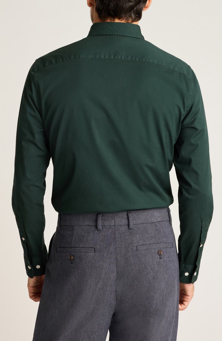 Bonobos Everyday Slim Fit Cotton Button-Down Oxford Shirt, Alternate, color, Scarab