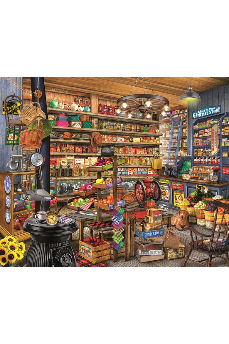 Mom and Pops 1000 piece Jigsaw Puzzle for Adults, Alternate, color, Multicolor