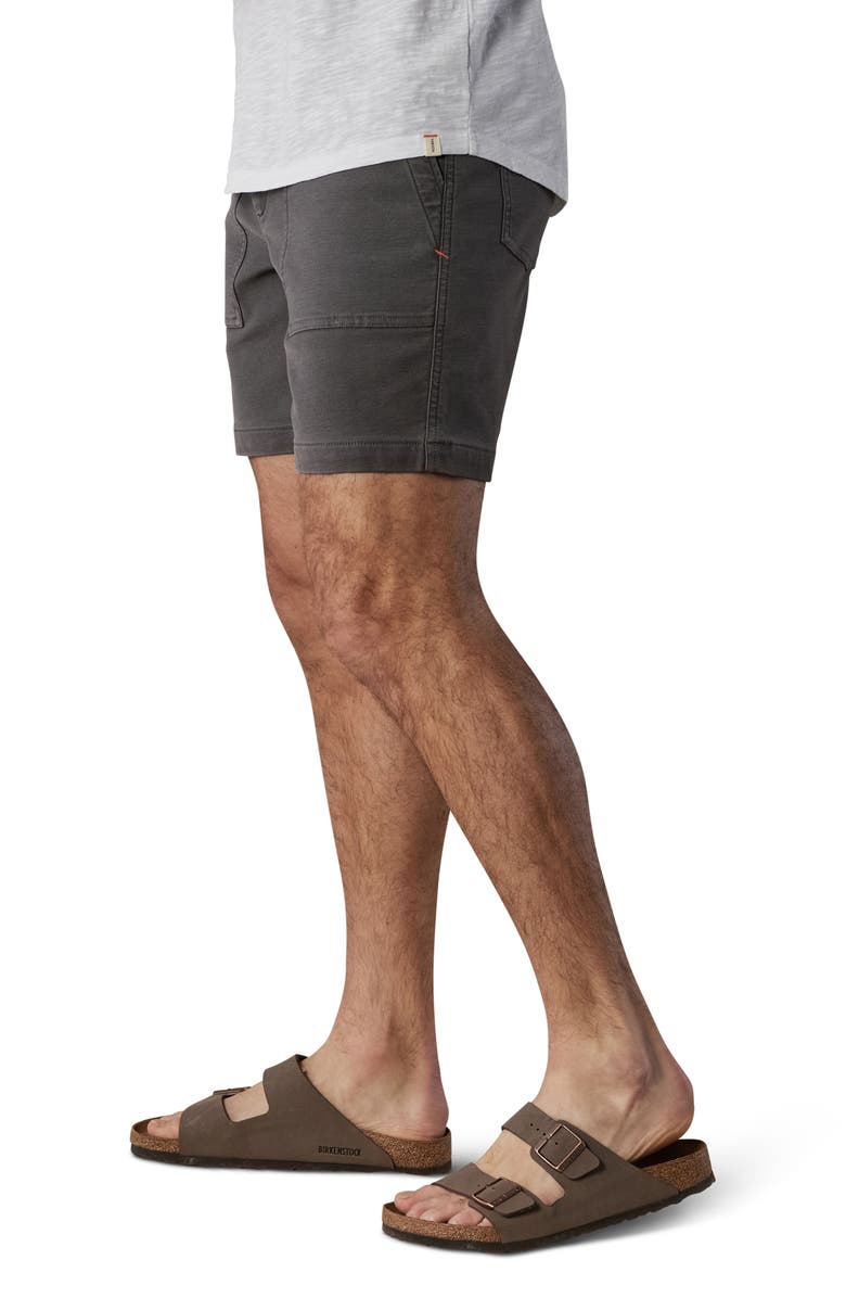 The Normal Brand Comfort Terry Utility Shorts, Alternate, color, Phantom