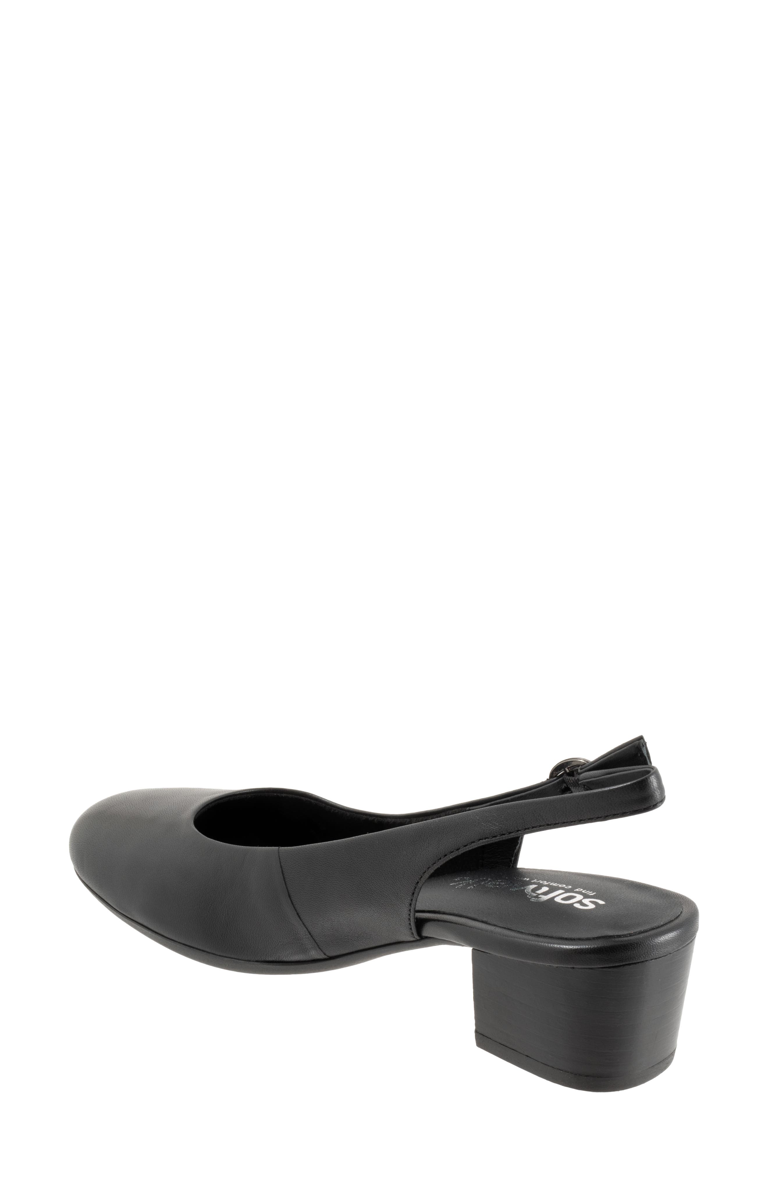 SoftWalk<sup>®</sup> Largo Slingback Pump, Alternate, color, Black