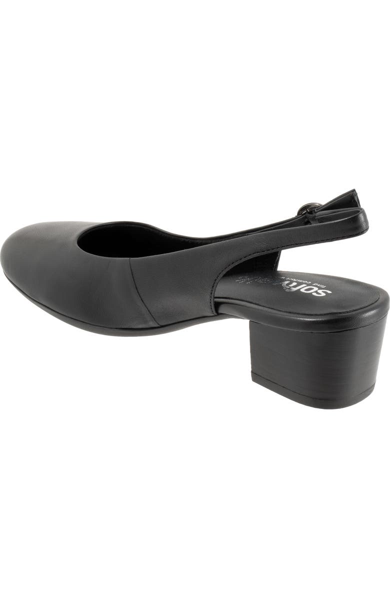 SoftWalk<sup>®</sup> Largo Slingback Pump, Alternate, color, Black