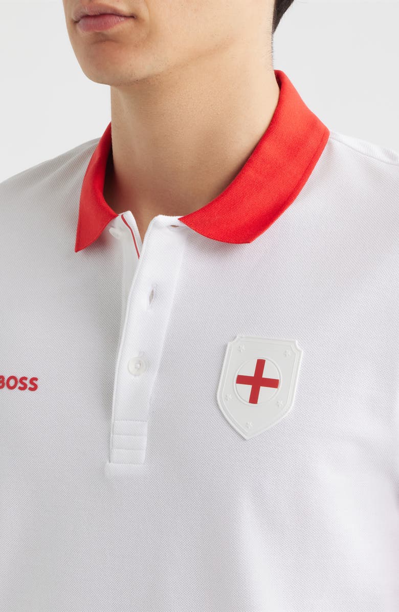 BOSS Lux Paddy Cotton Polo, Alternate, color, England