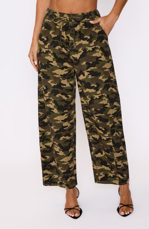 Vici Collection Vivian Camo Jeans In Multi