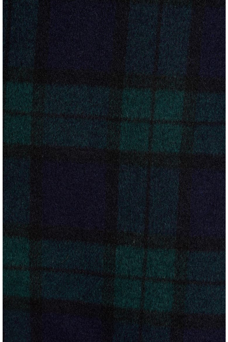 Double Face Wool Blend Coat, Alternate, color, NAVY/ GREEN