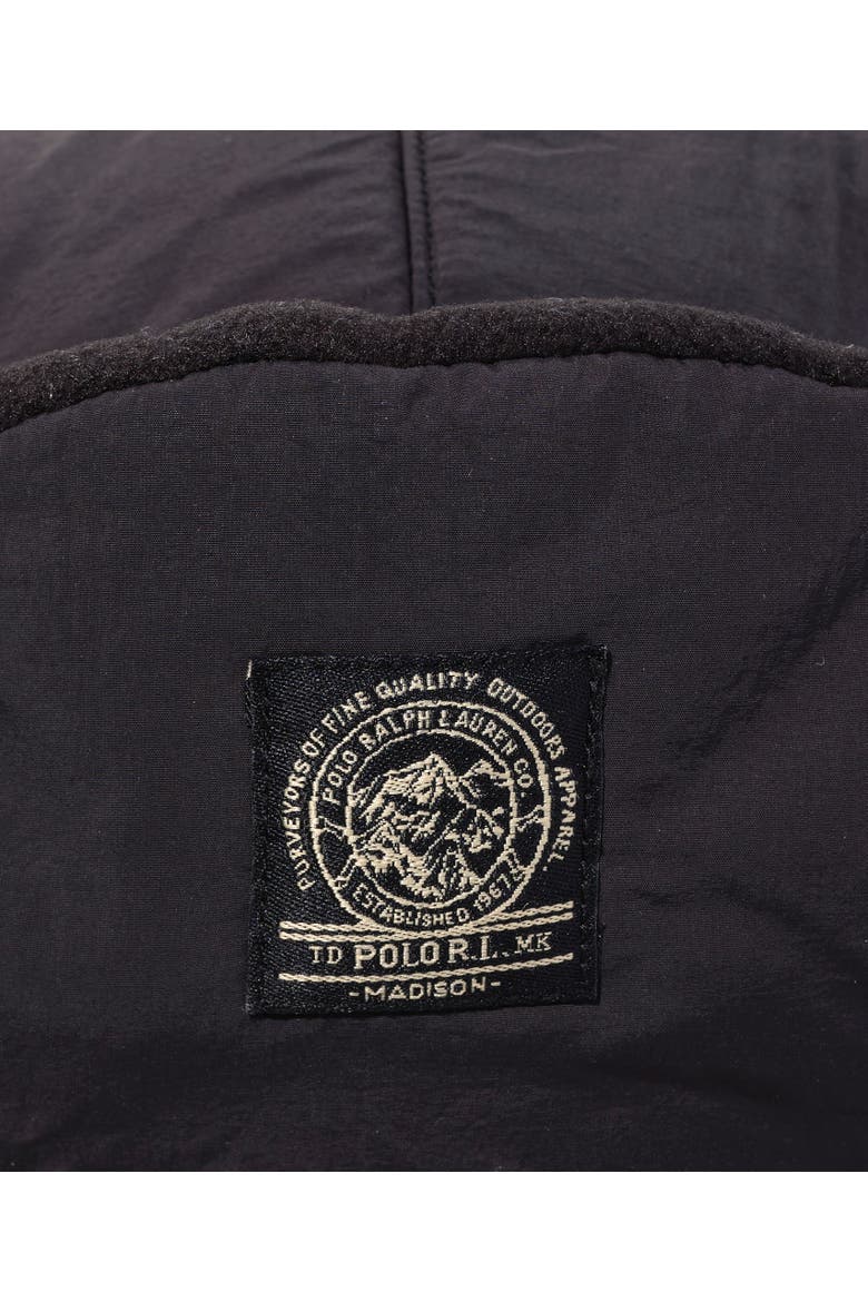 Puffer Trapper Hat, Alternate, color, Polo Black