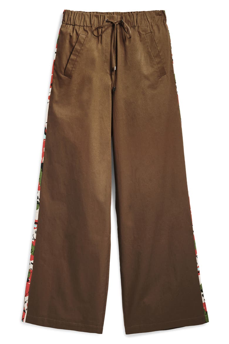 Cotton Drawstring Pants, Alternate, color, CAMEL