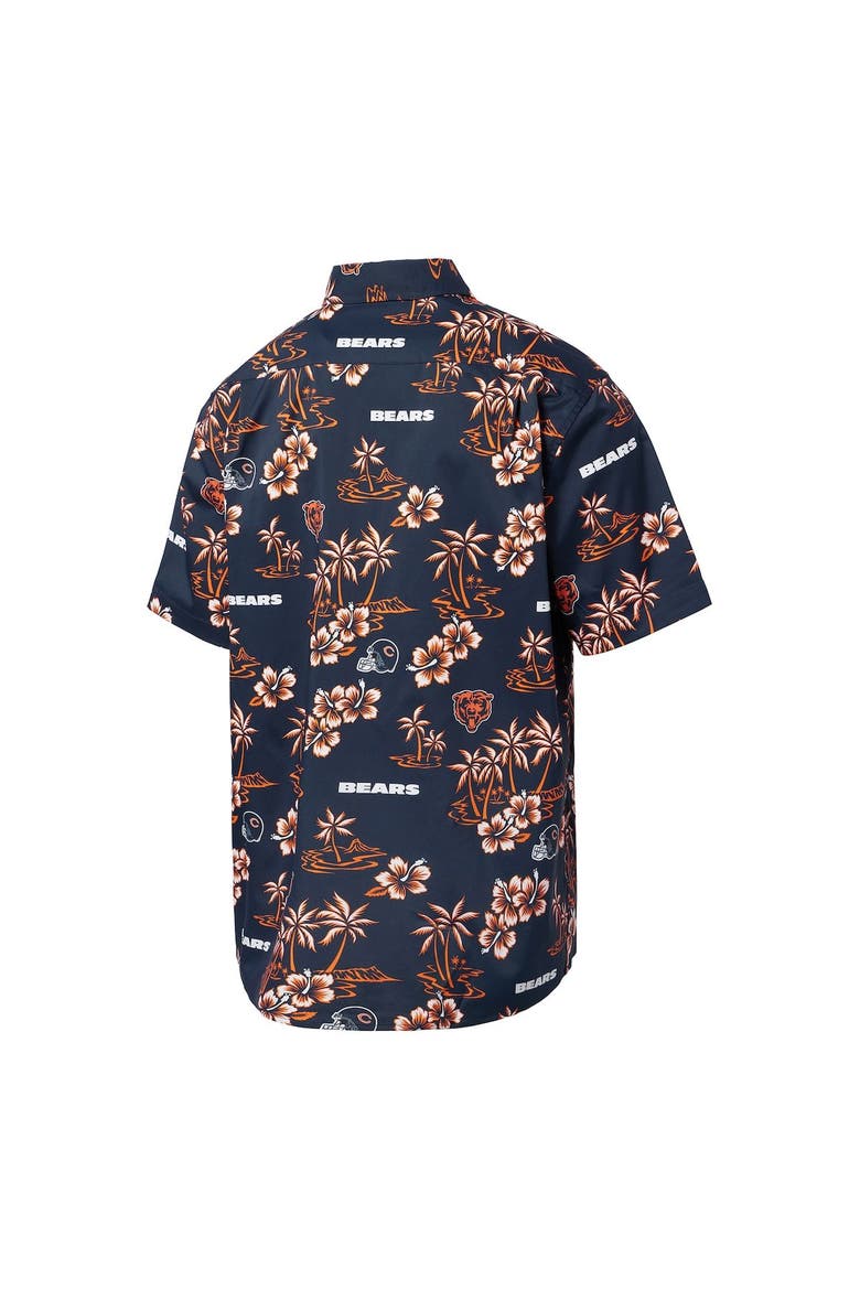 Men's Reyn Spooner Navy Chicago Bears Kekai Button-Up Shirt, Alternate, color, Navy
