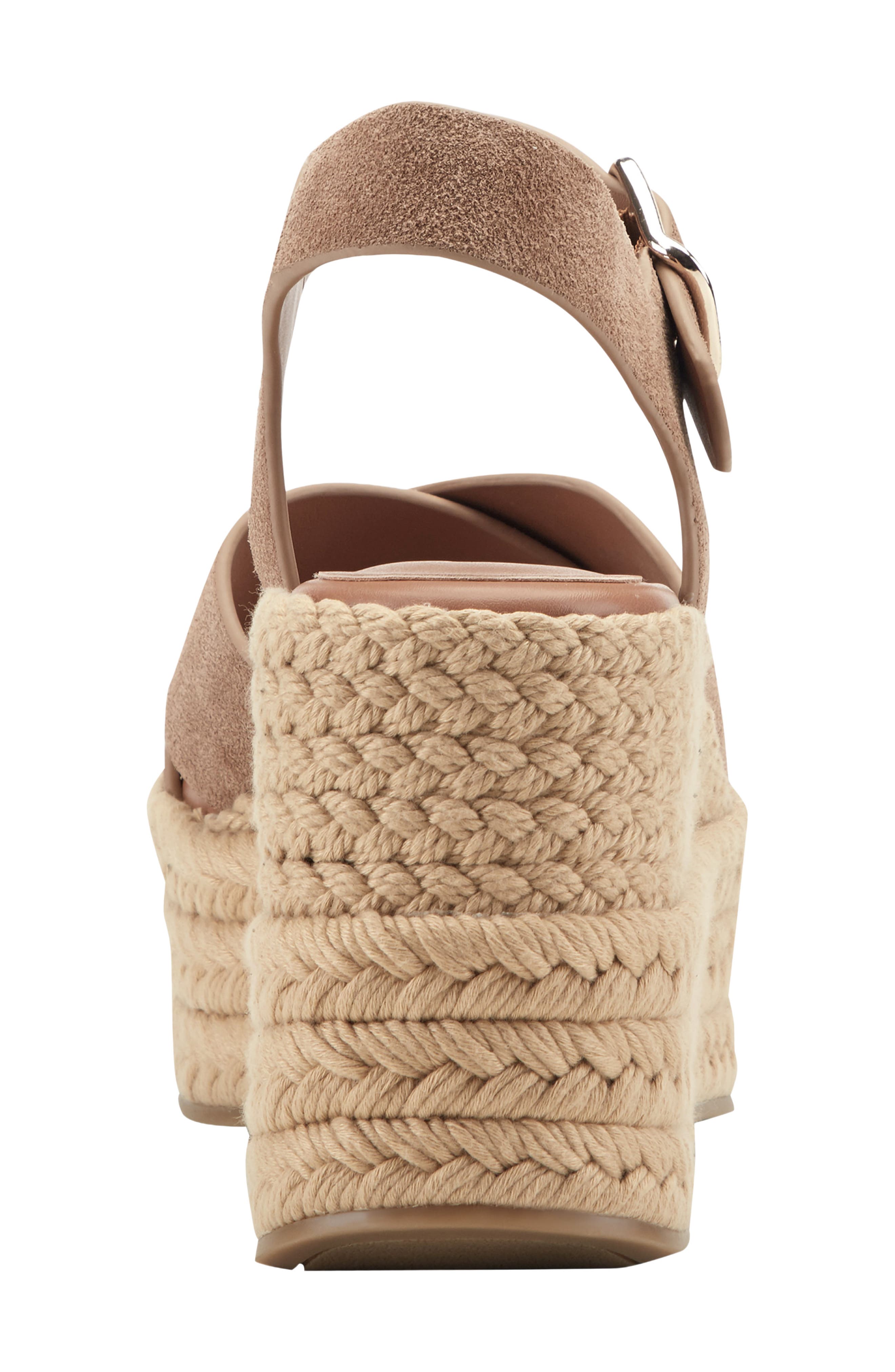 Pasion Espadrille Ankle Strap Platform Wedge Sandal, Alternate, color, MEDIUM NATURAL