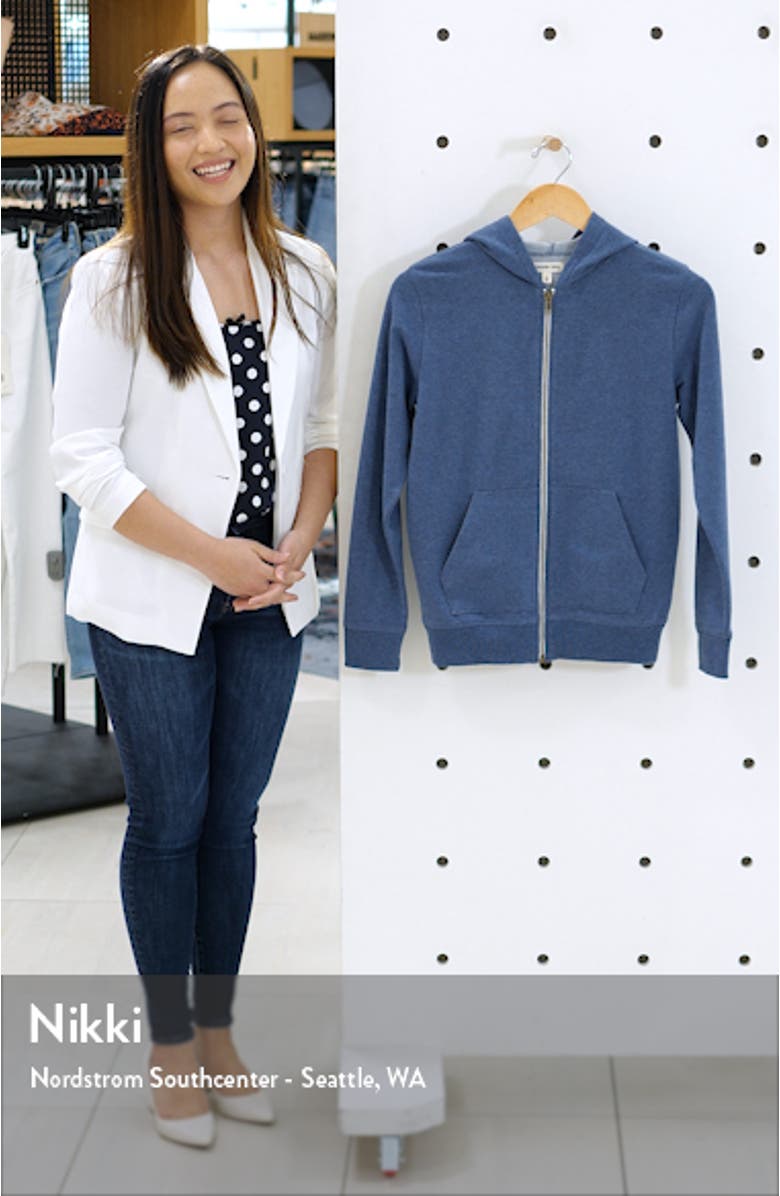 Essential Fleece Full Zip Hoodie, sales video thumbnail