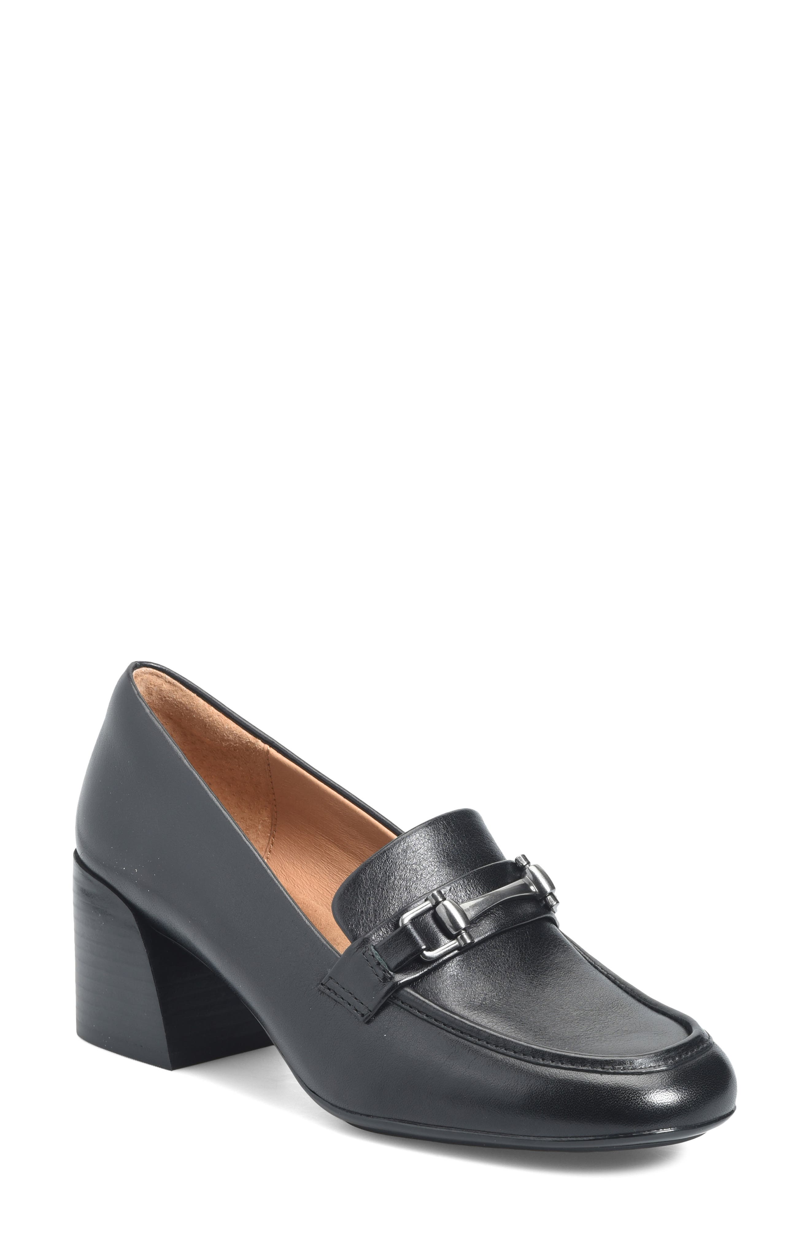 Söfft Casandra Bit Loafer Pump, Main, color, Black