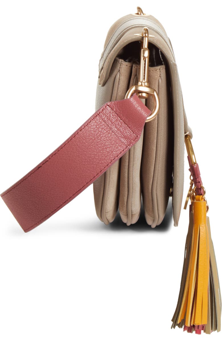 See by Chloé Hana Leather Shoulder Bag, Alternate, color,