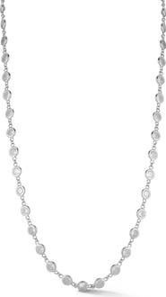 SPHERA MILANO Cubic Zirconia Station Choker Necklace