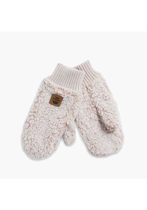 Turtle Fur High Pile Fleece Freestyle Mittens In Brown